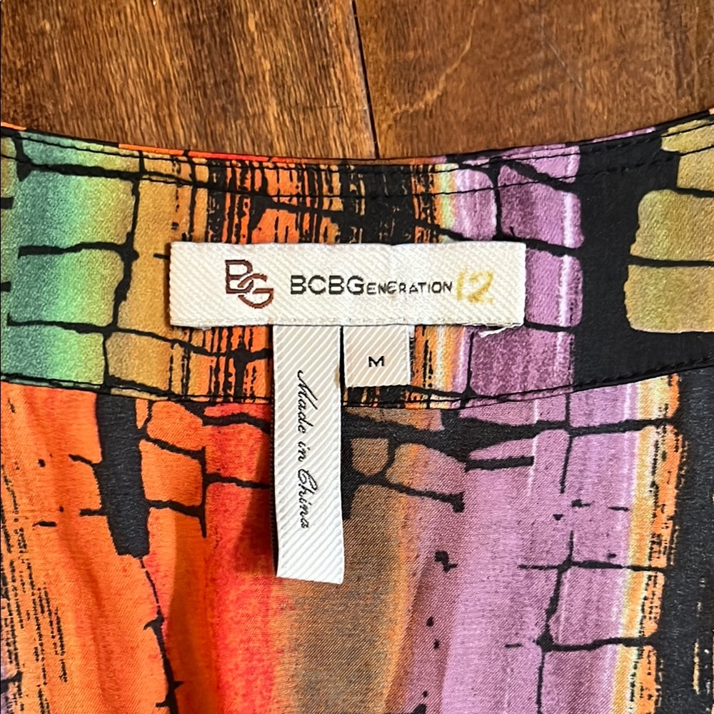 BCBGeneration Multicolor Patterned Dress - Picture 2 of 4